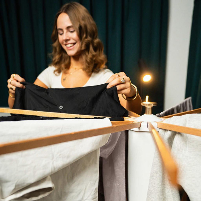 SmartRack med tøj til tørre – plads til 48 bøjler