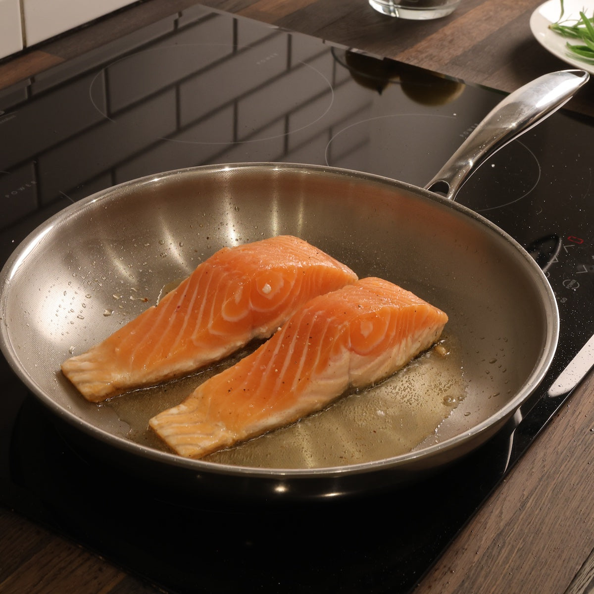 Naturlig Non-stick stegepande 28cm