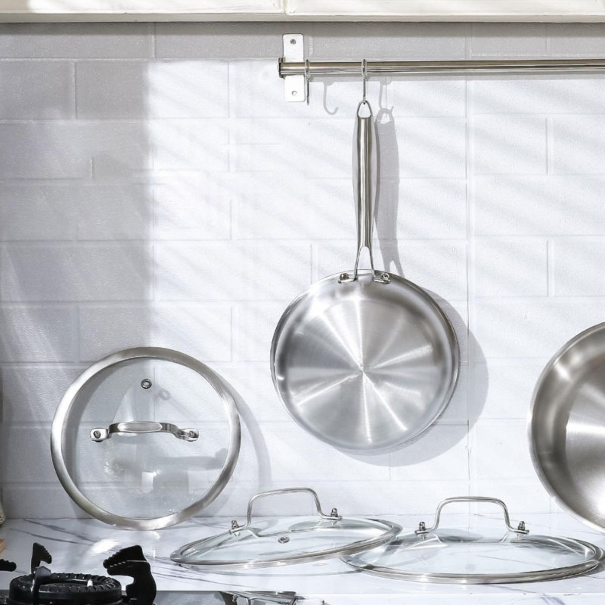 Naturlig Non-stick stegepande 28cm